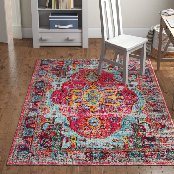 Willa Arlo Interiors Aliyah Pink Area Rug & Reviews Wayfair